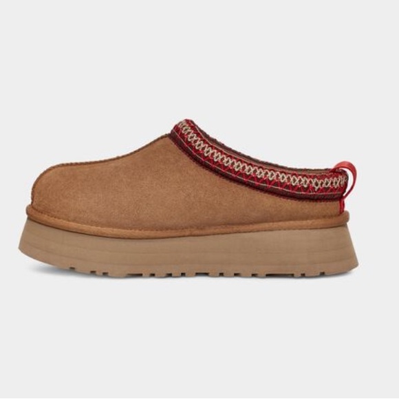 UGG TAZZ PLATFORM Slipper Clog Shoe CHESTNUT SIZE 7, 8, 9 NEW IN BOX - Picture 3 of 10